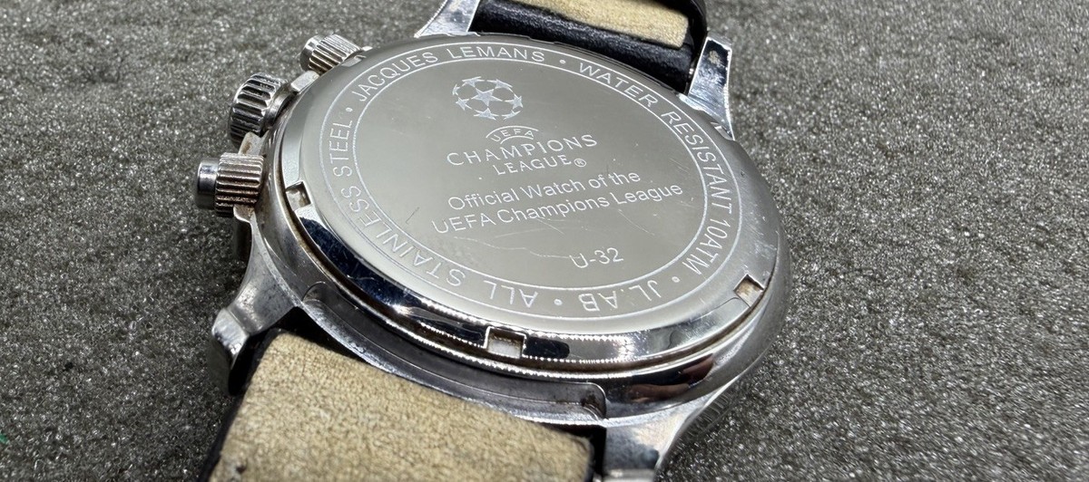 Uefa Champions League Jacques Lemans Watch Model U-32 | eBay