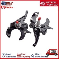 2 Pcs 2 Inch Drop Spindle Front For 2wd 82-04 Chevy S10 Gmc Sonoma Jimmy