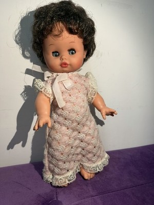 SELTENE VINTAGE PUPPE PAFFUTELLA FURGA DOLL PUPPE MUNECA 40 CM 70/80er Jahre