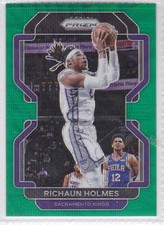 2021-22 Prizm Basketball Green Wave Prizm Richaun Holmes #170 Kings