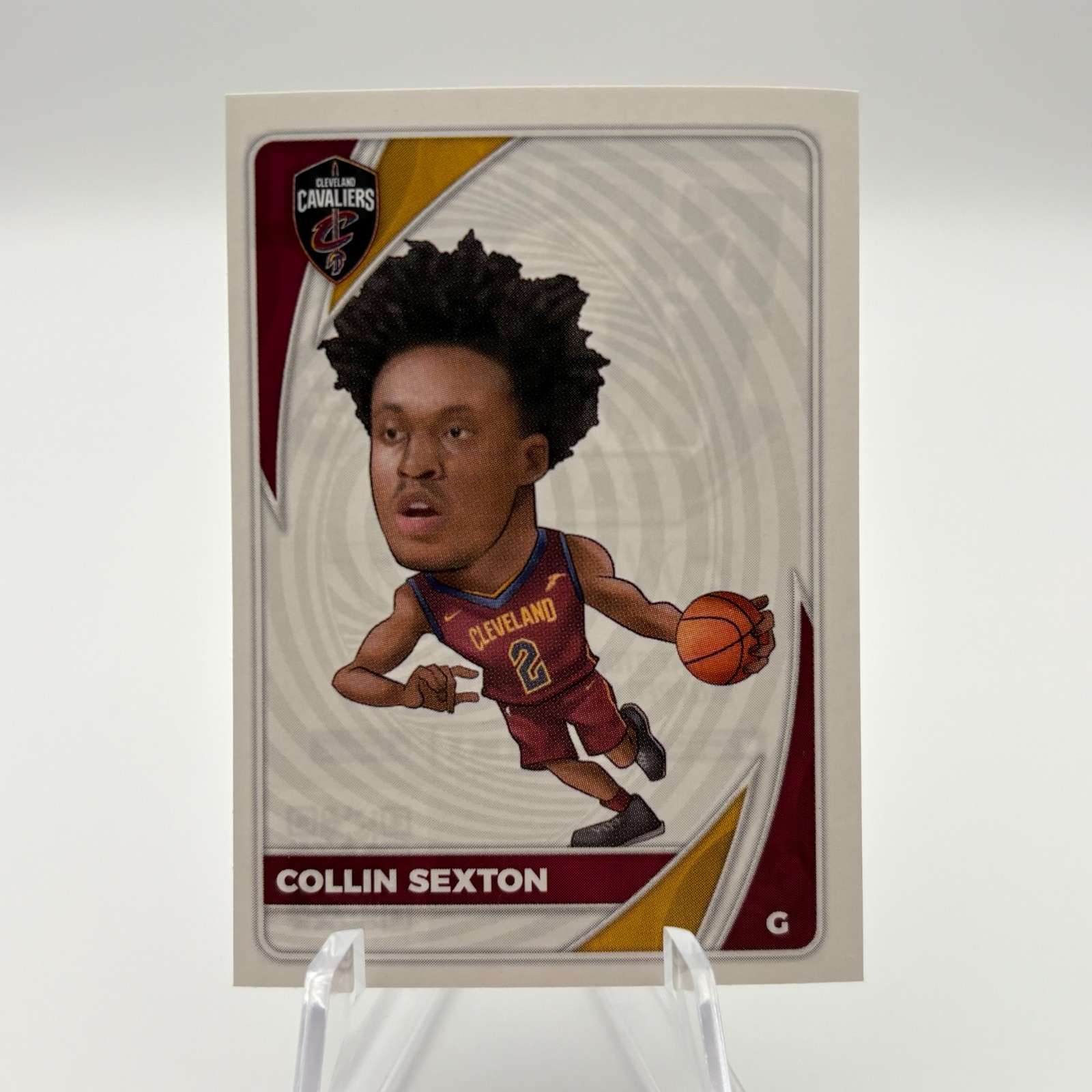 2020-21 Panini NBA Sticker Card Collin Sexton BIGHEAD Cleveland Cavaliers #171