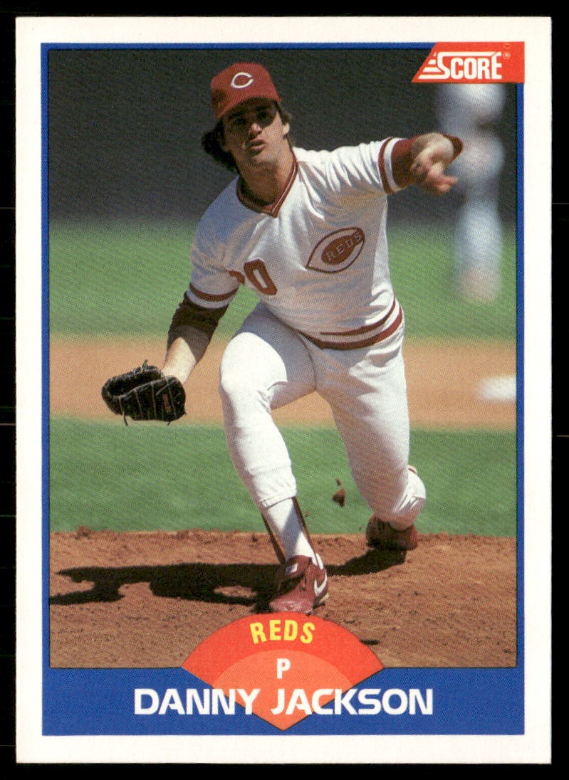 Danny Jackson 1989 Score 555 base Baseball NM