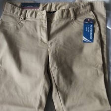 Nautica School Uniform Khaki Stretch Easy Care Pants Size 3 MPN NUFBC030