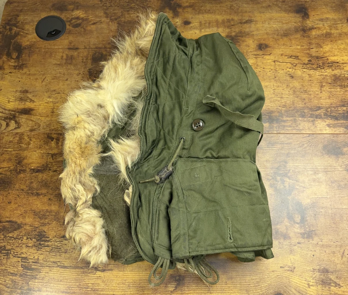 Vintage Army Parka In Original Korean Military Period Items (1950