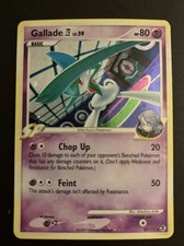 Gallade Lv.59 - 20/111 Holo Rare Platinum Rising Rivals Pokemon Card 2009 MP/HP