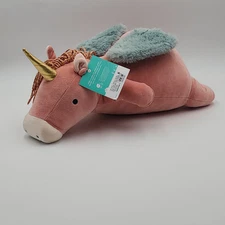 Pegasus Pillowfort Weighted Plush Stuffed Pink Pegasus NWT 