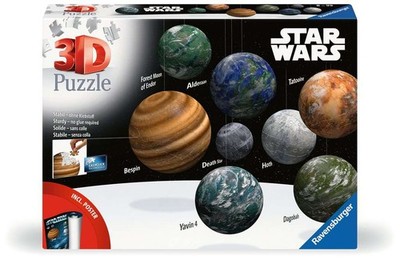 Ravensburger 11577 3D Puzzle Ball Himmelskörper der Star Wars Galaxie