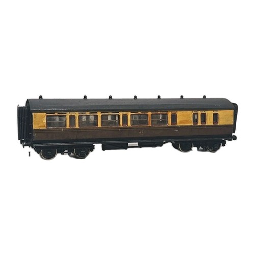 VINTAGE BASSETT LOWKE CALIBRE O 9310 AUTOBÚS DE PASAJEROS MODELO GWR CREMA CHOCOLATE | Zustand: Used
