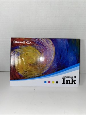 4 Pack 70ml T-502 Bk,C,M,Y Ink Refills For Epson Workforce ST-2000 ST-3000