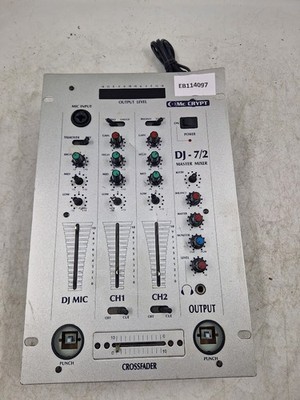 Mc Crypt Dj-7/2 Master Mixer - Für Teile, Ungeprüft