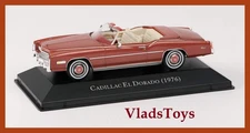 DeAgostini 1/43 Cadillac Eldorado Convertible 1976 American CarCollection DAACG1