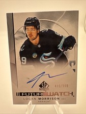 2024-25 SP Authentic Logan Morrison Future Watch Auto /999
