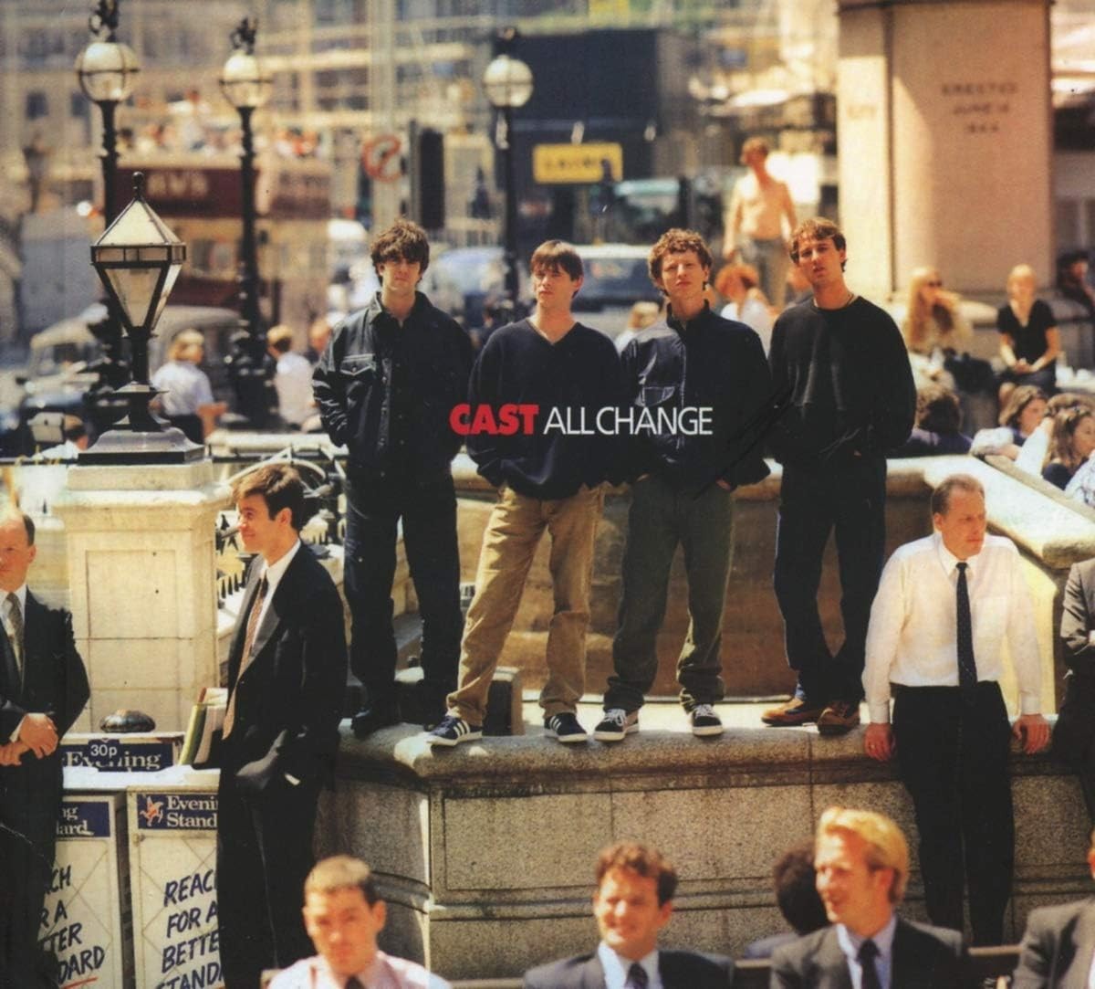 CAST - ALL CHANGE - DELUXE 3 DISC CD & DVD SET NEW SEALED