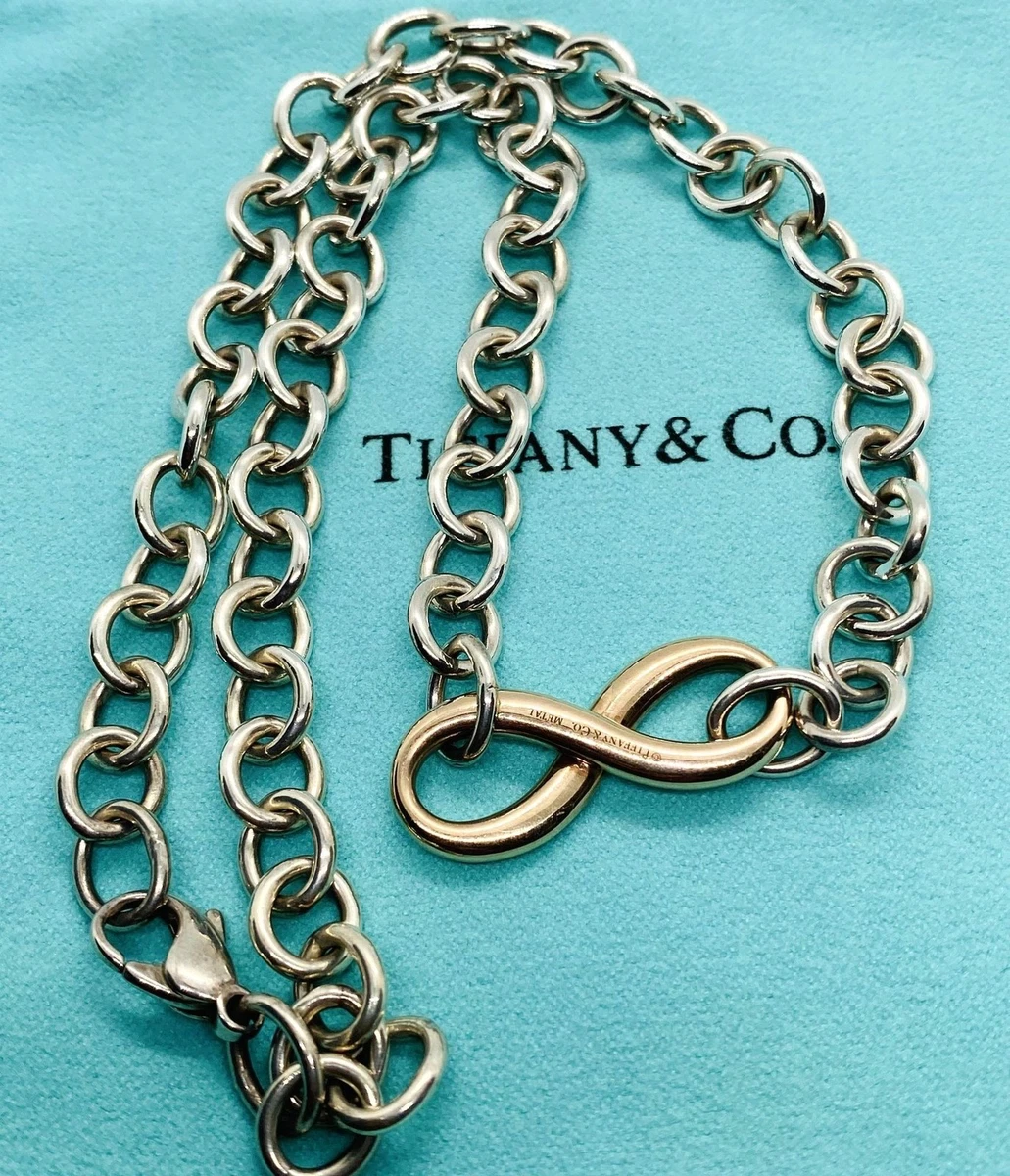 Tiffany Infinity Necklace for sale - eBay