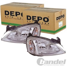 2x DEPO H7/H7 PY21W W5W SCHEINWERFER SATZ passend für OPEL COMBO CORSA