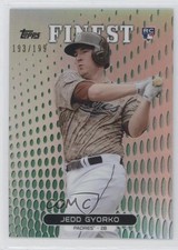 2013 Topps Finest Green Refractor 193/199 Jedd Gyorko #96 9eo