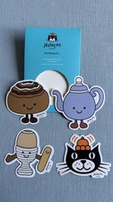 FREE Next Day Shipping Jellycat breakfast Stickers New Sticker set GENUINE RARE