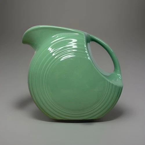 Fiesta Ware Sea Mist Green Large Disk Pitcher Homer Laughlin Made in USA