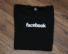 Vintage Facebook Employee Mens XL T Shirt American Apparel Y2K