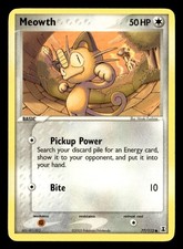 Meowth Common Normal Delta Species 77/113 LP Pokémon TCG on eBay