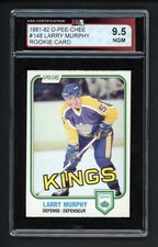 1981-82 OPC #148 LARRY MURPHY ROOKIE CARD KSA 9.5 NEAR GEM MINT. rookie card picture