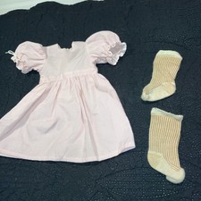American Girl Kirsten Birthday Dress   And Socks, Pleasant Company  tagged