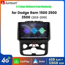 128g Carplay Android15 For Dodge Ram 1500 2500 3500 Car Stereo Radio Gps Navi Bt 128g Carplay Android15 For Dodge Ram 1500 2500 3500 Car Stereo Radio Gps Navi Bt