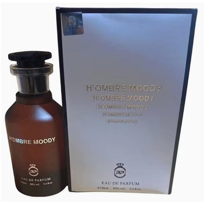 Hombre Moody Cologne    3.4 oz / 100ml - NEW Box - Inspired by LV Ambre Nomad
