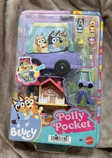 Disney Bluey Polly Pocket Micro Compact Playset Including 7 Accessories IN-HAND