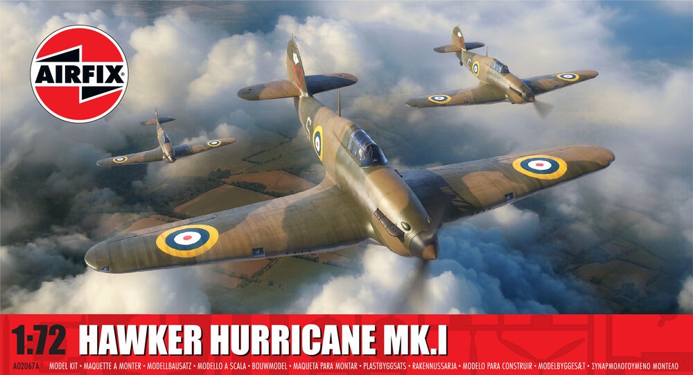 Airfix A02067A - 1/72 Hawker Hurricane Mk.I - New