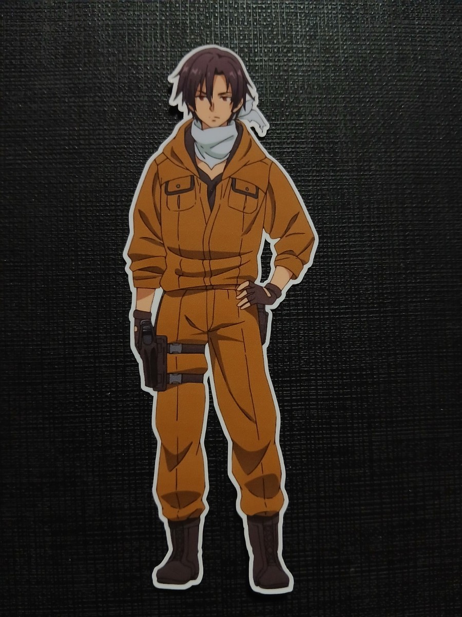 Shinei Nouzen the Reaper from 86 Eighty-Six Glossy Sticker Anime