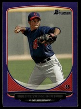 2013 Bowman #BP101 Ronny Rodriguez Prospects Purple