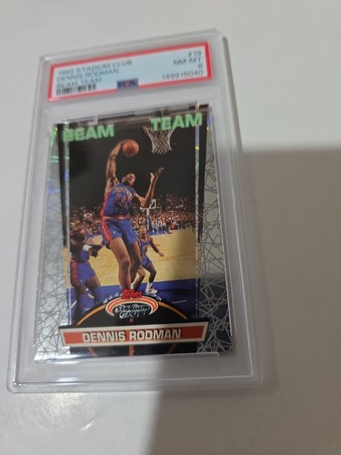 1992 Stadium Club Beam Team Dennis Rodman #19 card
