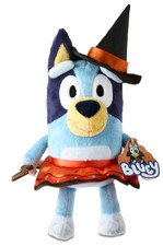 Bluey Halloween Witch Costume Plush, 9.5" 6", by Dan Dee NEW W/TAGS