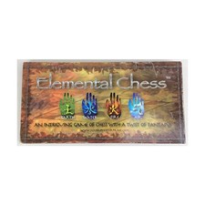 Ju Ju Baby Enterprises Fantasy Chess Elemental Chess Box VG+/NM