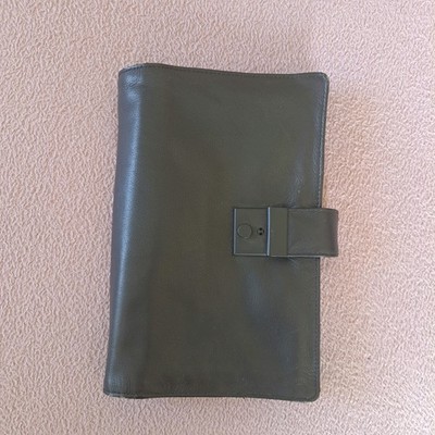 Bodenschatz Leather Men's Clutch Bag / Organizer Black 24.5x15 cm Vintage