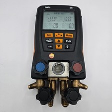 Testo 557 Digital Refrigeration Manifold HVAC Gauge Used Working
