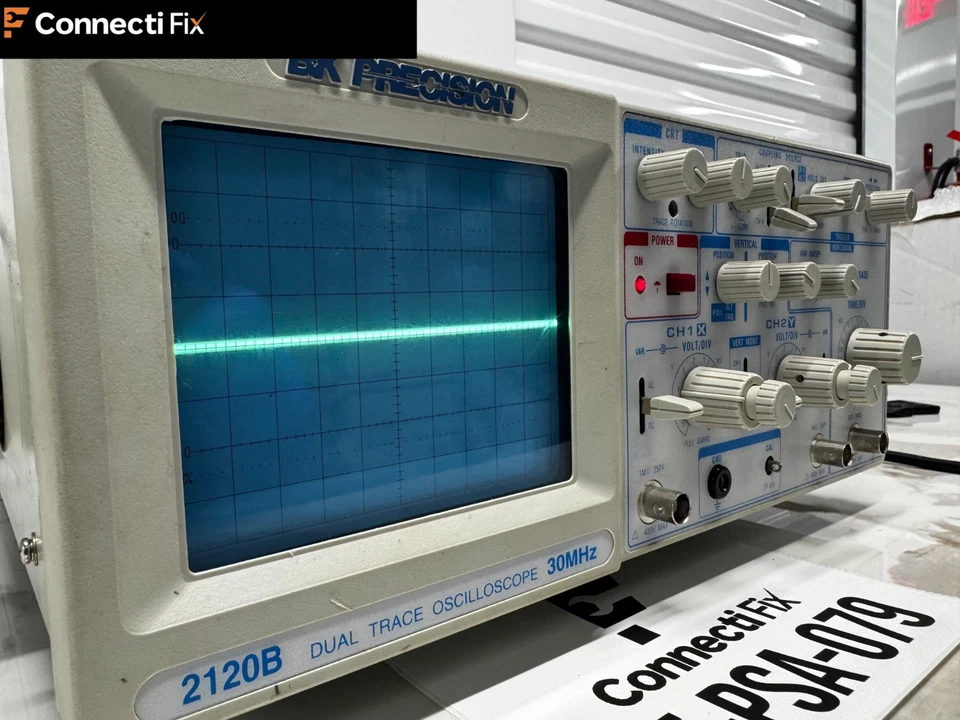 Осциллограф двойной трассировки B&K Precision 2120B - 30 МГц - (CF-PSA-079) - Изображение 3 из 4