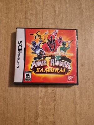 Power Rangers Samurai Nintendo DS Complete CIB 