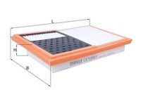 Luftfilter LX 1850/1 Mahle FüR MERCEDES-BENZ