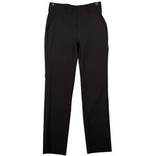 Simply Vera Vera Wang Womens XS Straight Leg Pants Black Stretch Office