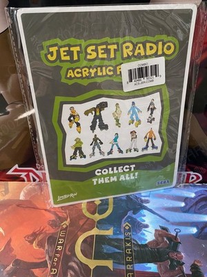 Jet Set Radio COMBO Acrylic Standee Figure Limited Run Games JSR