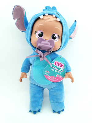 IMC Cry Babies Disney Stitch Puppe mit Schnuller ab 18M sehr guter Zustand