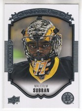 15/16 UD SERIES 1 MALCOLM SUBBAN ROOKIES PORTRAITS INSERT #55