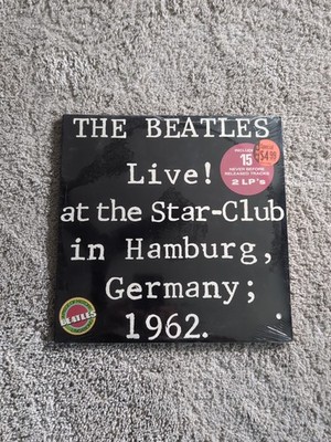 THE BEATLES LIVE AT THE STAR CLUB HAMBURG GERMANY 1962 Vinyl 2X LP
