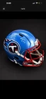 🔥 LenDale White Signed Titans Flash Full Size Helmet "Music City" BAS Auto 🔥