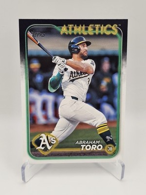 '24 Topps Update Series - Abraham Toro #US85 - Oakland Athletics NM    