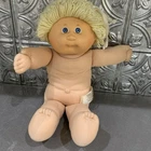Vintage Cabbage Patch Kids Doll 1984 Blonde Hair Blue Eyes Coleco