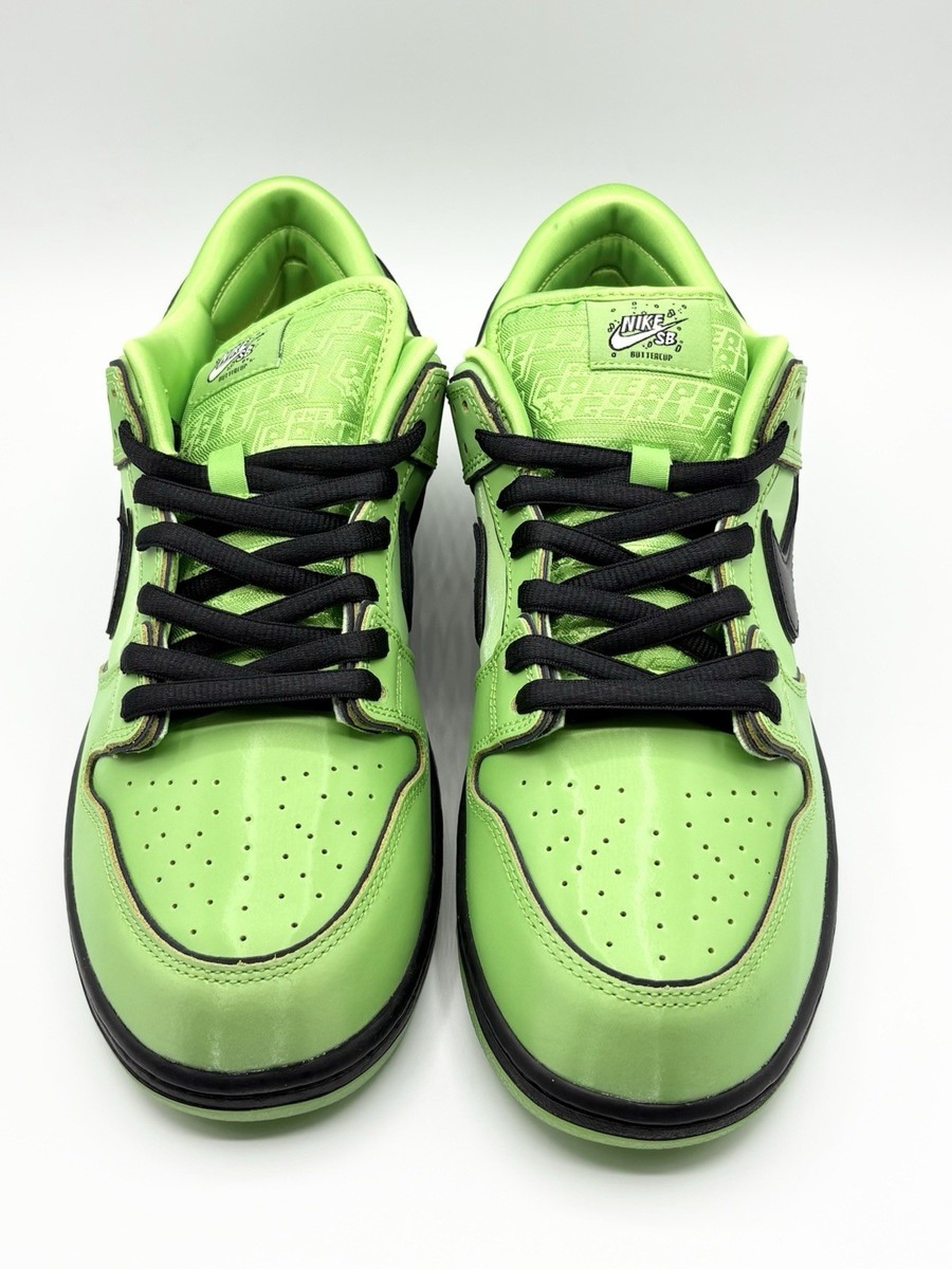 The Powerpuff Girls x Nike Dunk Pro SB QS Low Buttercup Size 11 | eBay