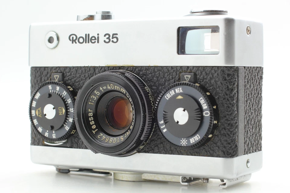 All Works [Exc+5] Rollei 35 Germany Film Camera Tessar 40mm f3.5 Lens From JAPAN - Image 4 of 4